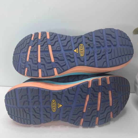 KEEN Utility Vista Energy Sneakers Moonlight Blue/Cantaloupe Women's US 7M - Picture 8 of 9
